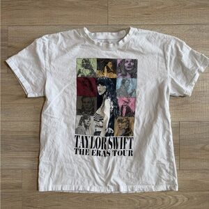 The Eras Tour tee shirt 2023 white Large Taylor swift